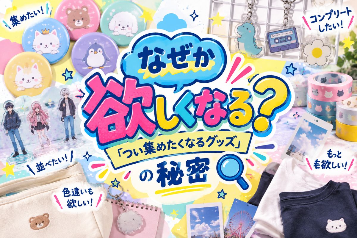 なぜか欲しくなる?「つい集めたくなるグッズ」の秘密