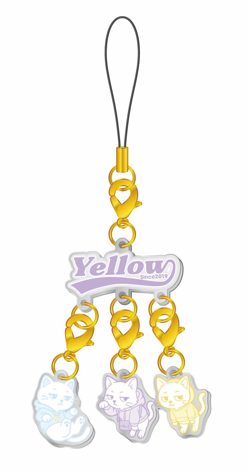 連結アクリルチャームキーホルダー