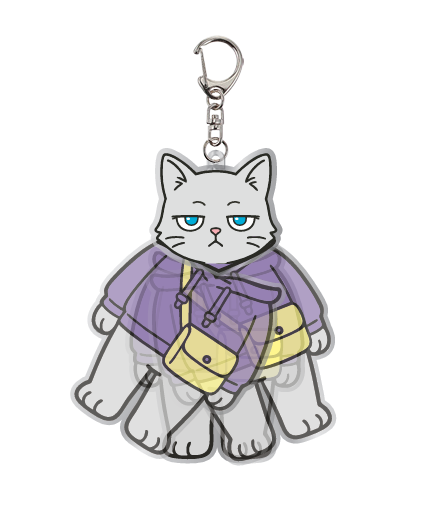 ゆらゆらアクリルキーホルダー