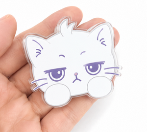 アクリルみまもり三角クリップ