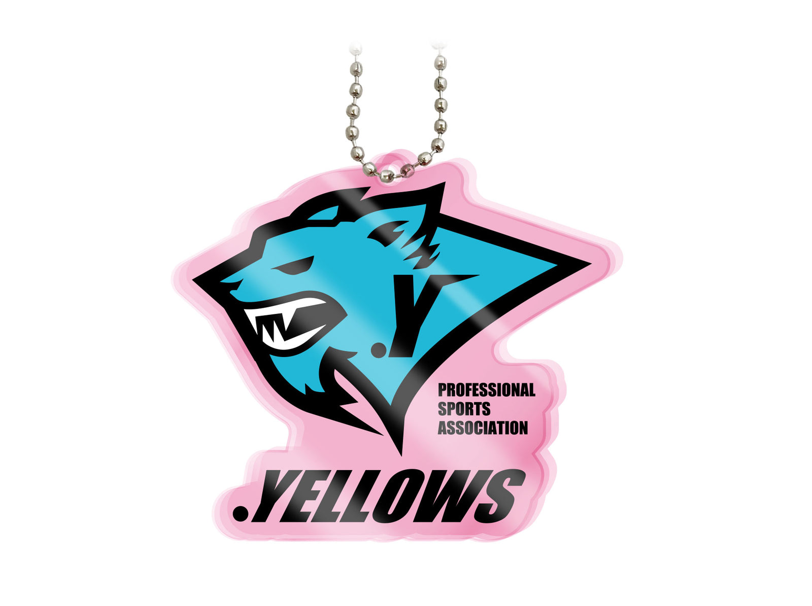 カラーアクリルキーホルダー