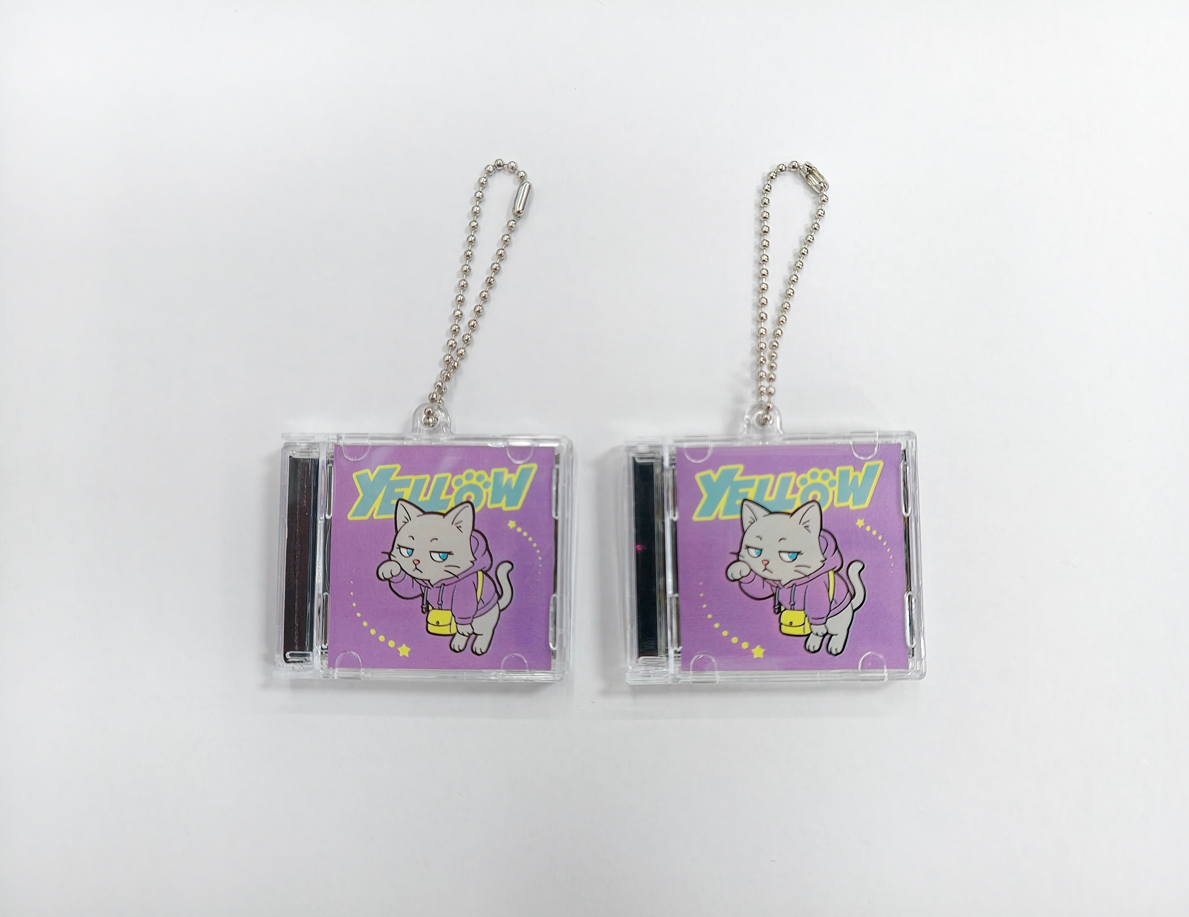 CDジャケット風キーホルダー – アクリルExpress
