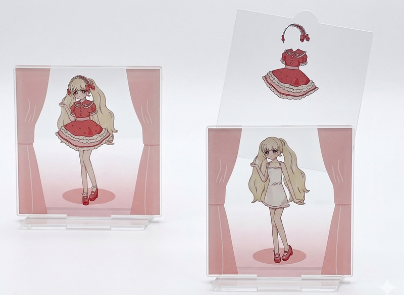 着せ替えアクリルスタンド